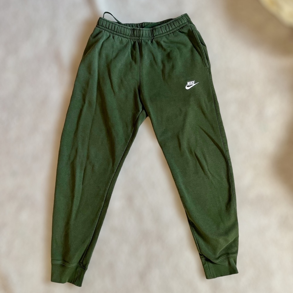 Nike Fleece Sweatpants Men’s Olive Green